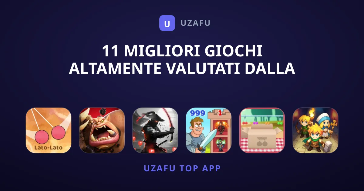 11 Migliori Giochi Altamente Valutati Dalla Nostra Community